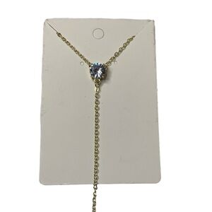 Gold diamond pendant necklace